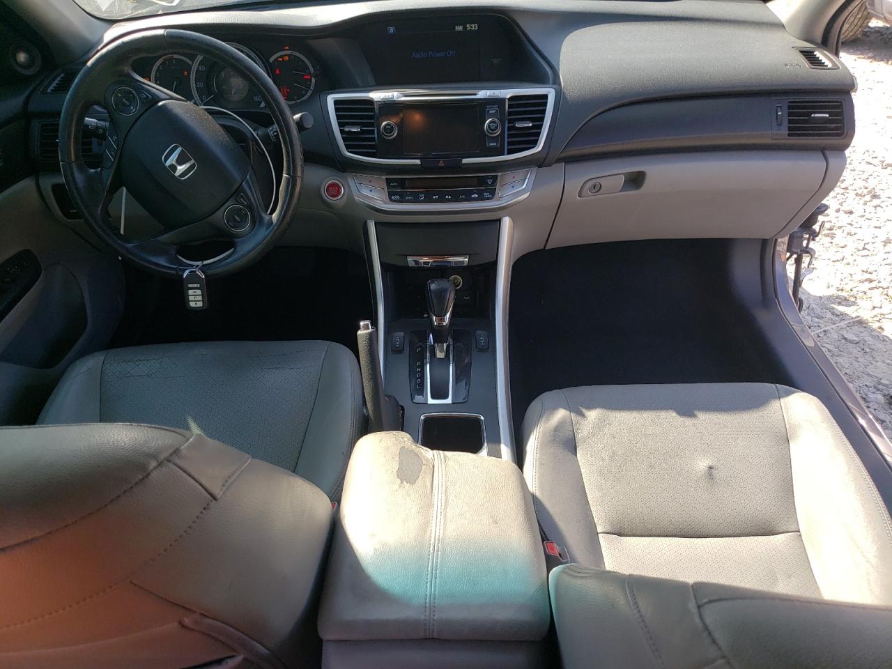 2015 Honda Accord Exl Gray vin: 1HGCR2F8XFA043082