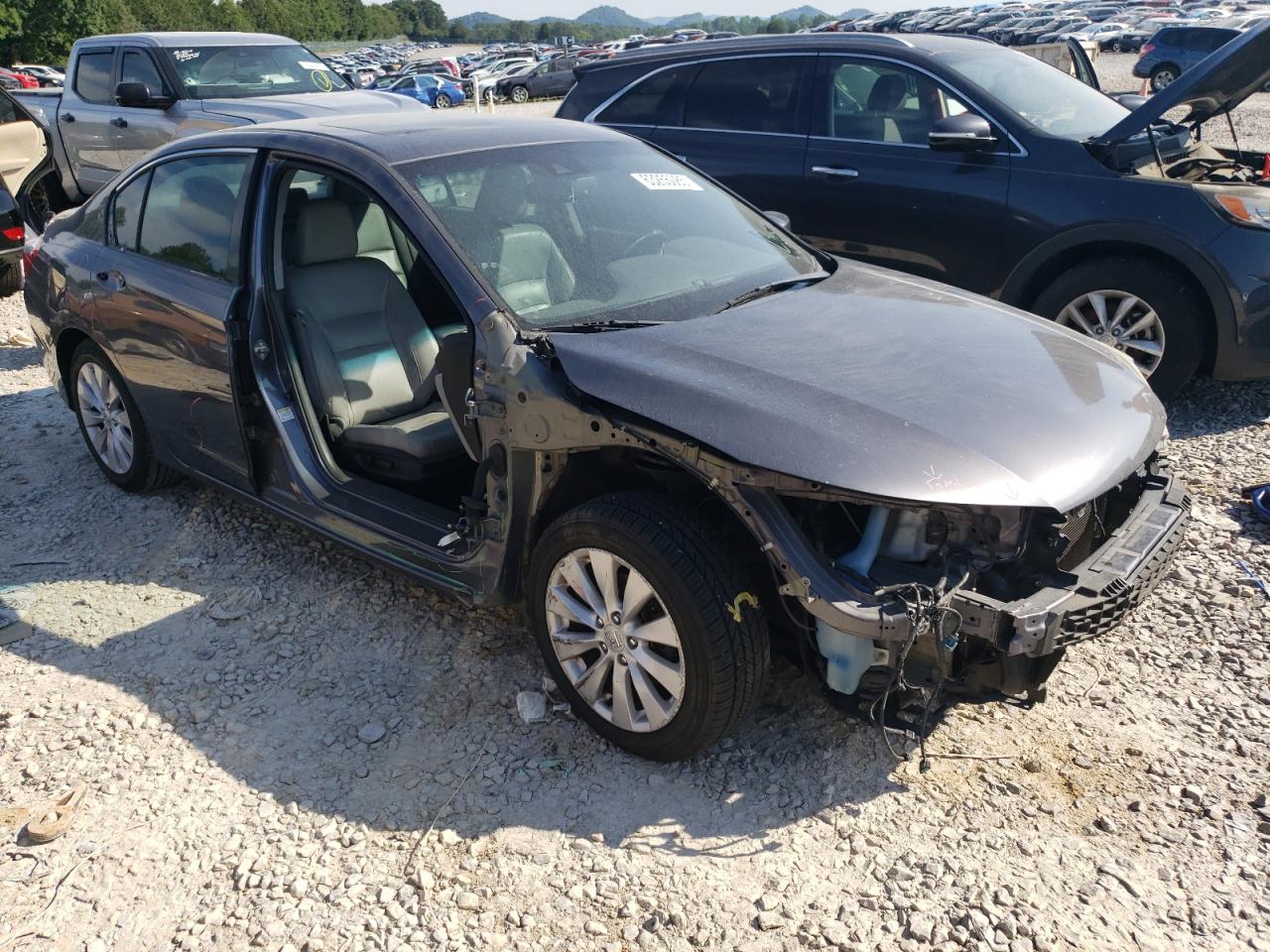 2015 Honda Accord Exl Gray vin: 1HGCR2F8XFA043082