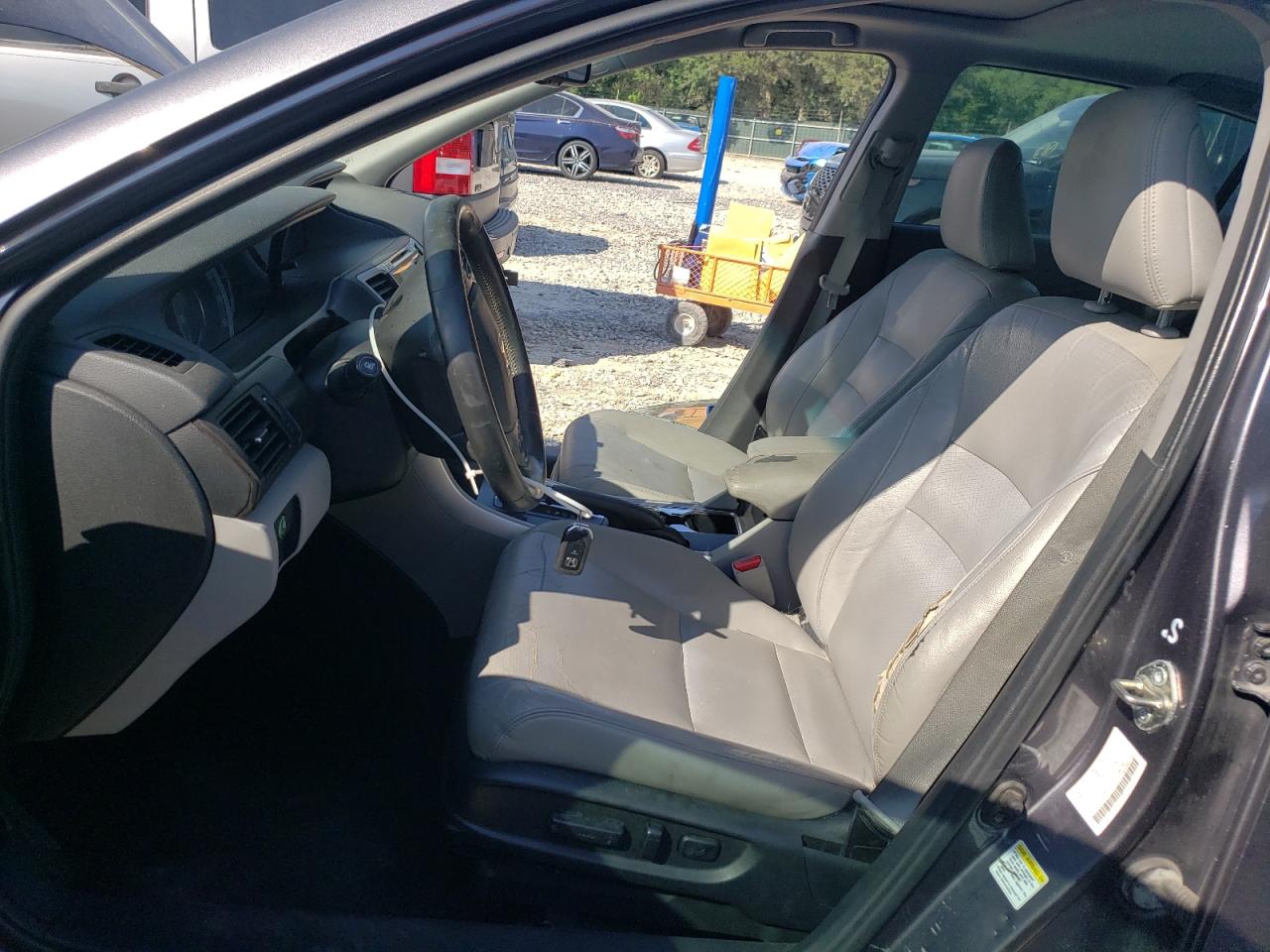 2015 Honda Accord Exl Gray vin: 1HGCR2F8XFA043082