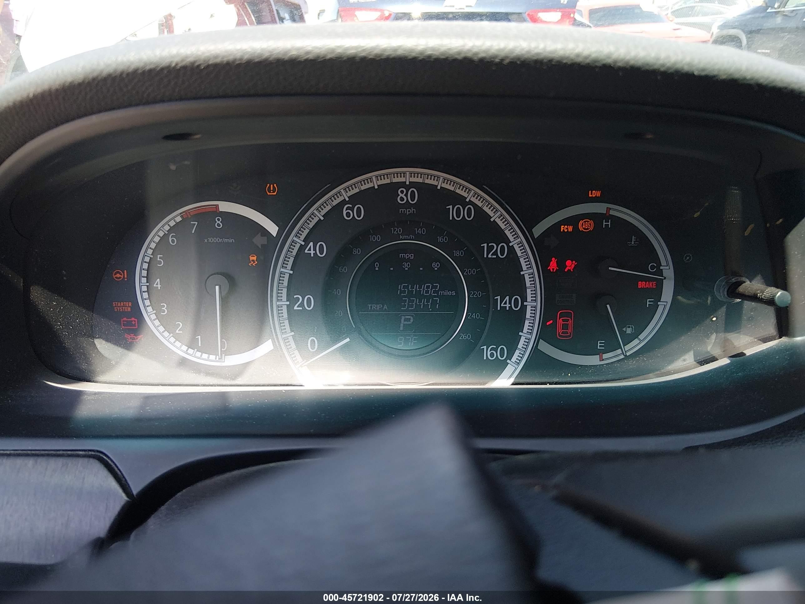 2015 Honda Accord Ex-l Silver vin: 1HGCR2F8XFA051814