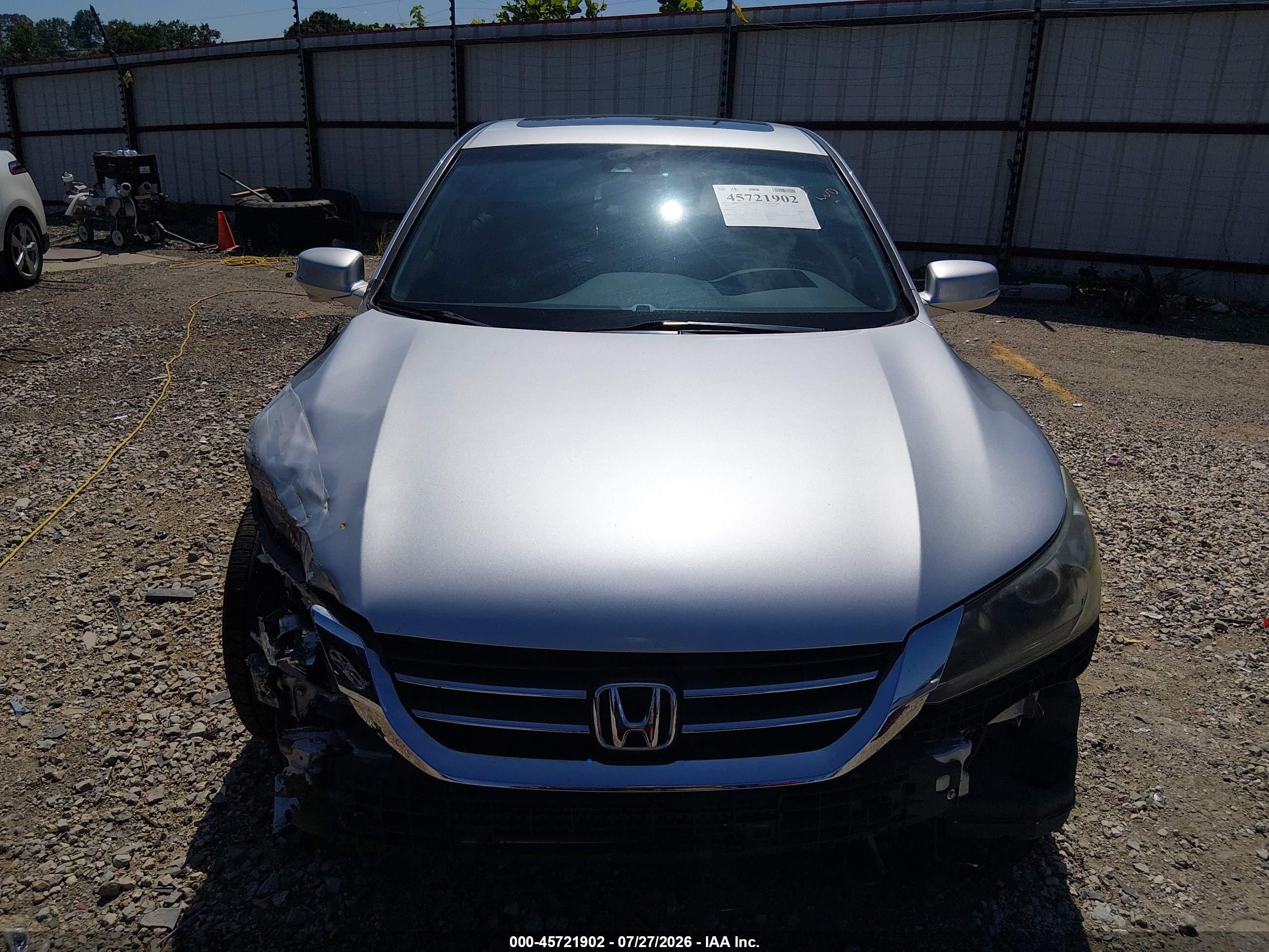 2015 Honda Accord Ex-l Silver vin: 1HGCR2F8XFA051814