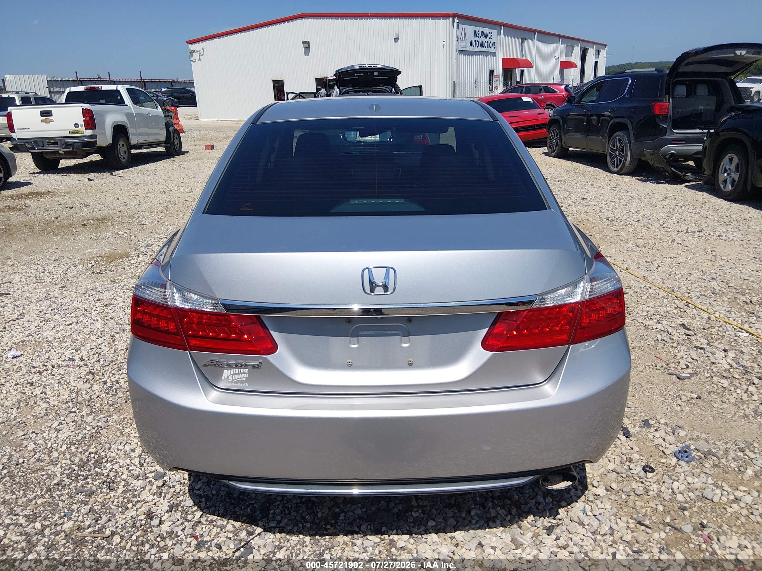2015 Honda Accord Ex-l Silver vin: 1HGCR2F8XFA051814