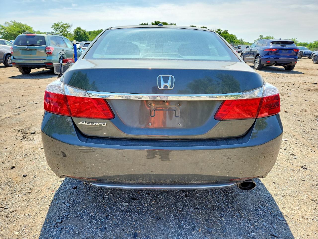 2015 Honda Accord Exl Gray vin: 1HGCR2F8XFA063865