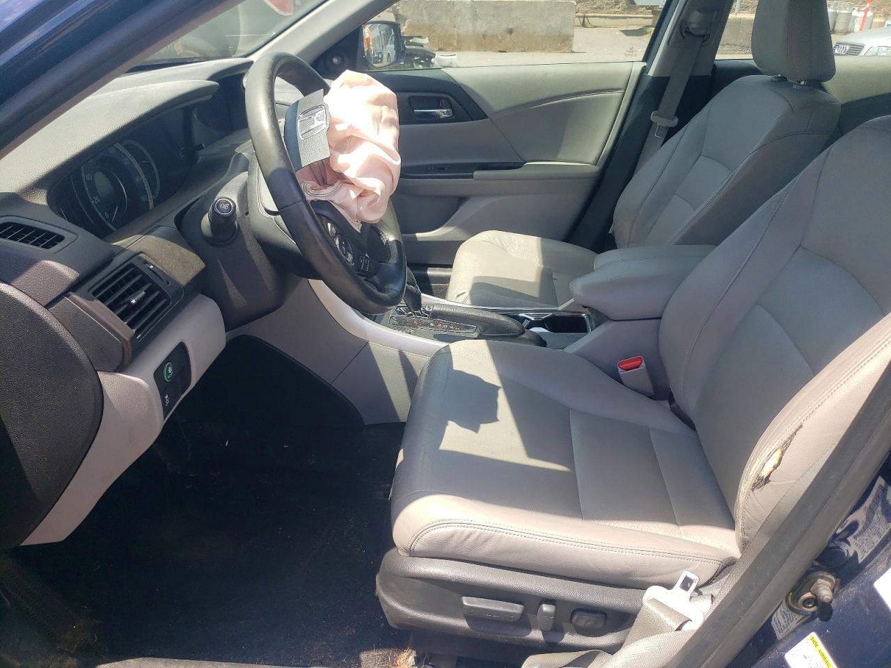 2015 Honda Accord Exl Blue vin: 1HGCR2F8XFA082397