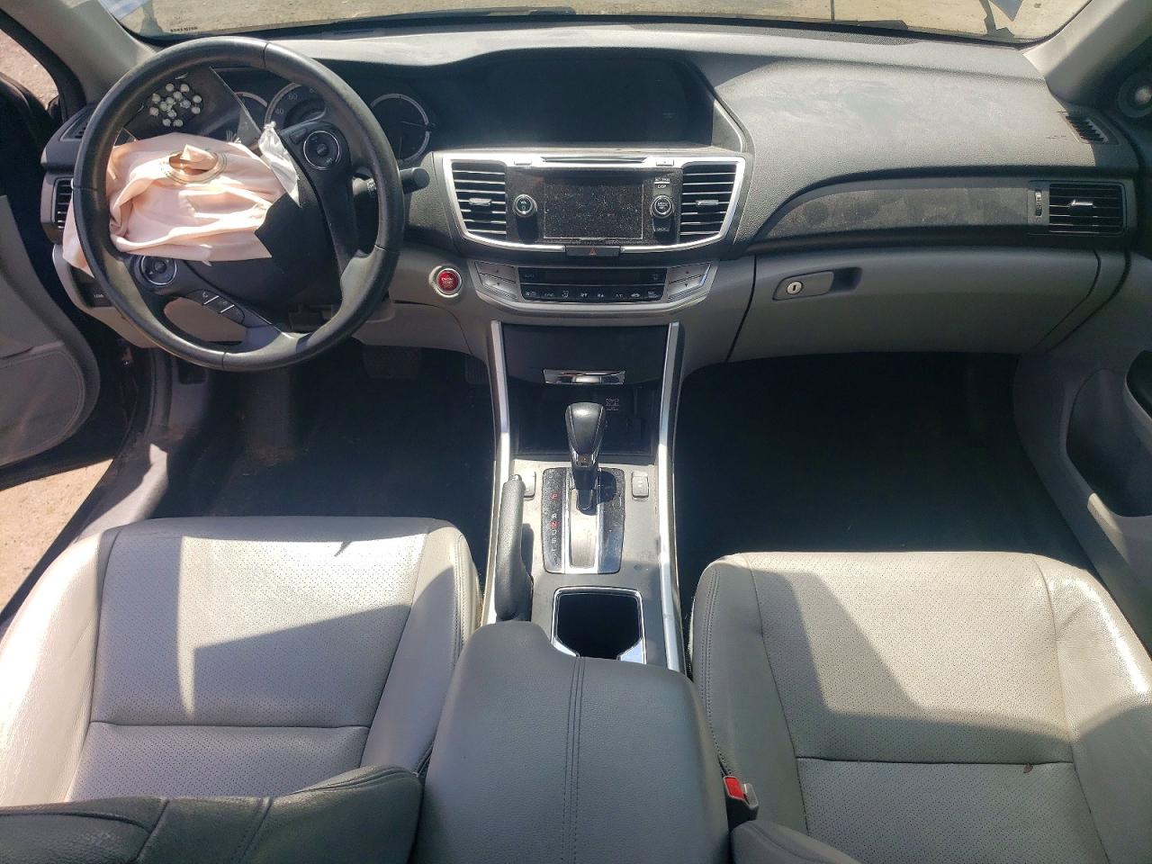 2015 Honda Accord Exl Blue vin: 1HGCR2F8XFA082397