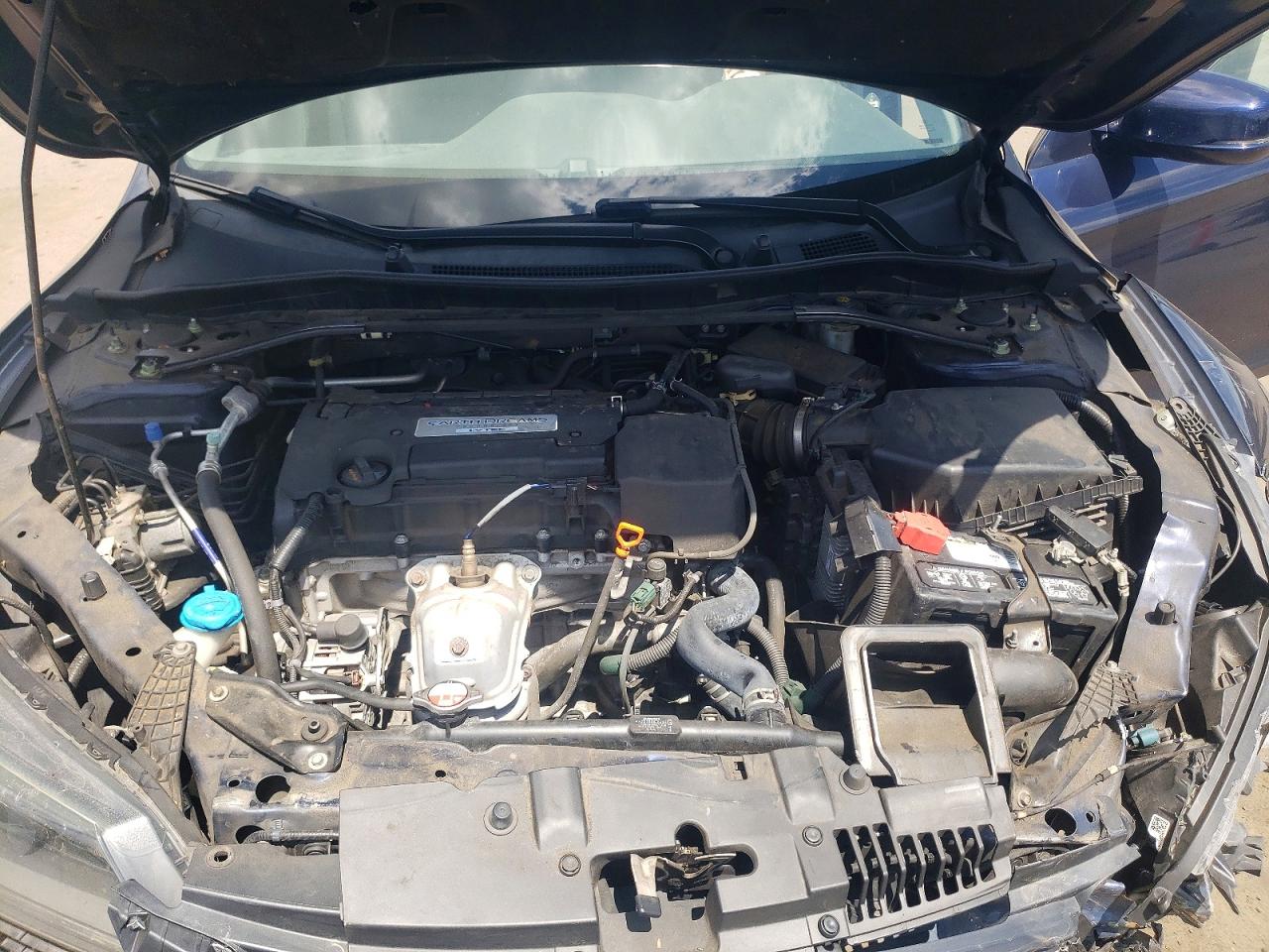 2015 Honda Accord Exl Blue vin: 1HGCR2F8XFA082397