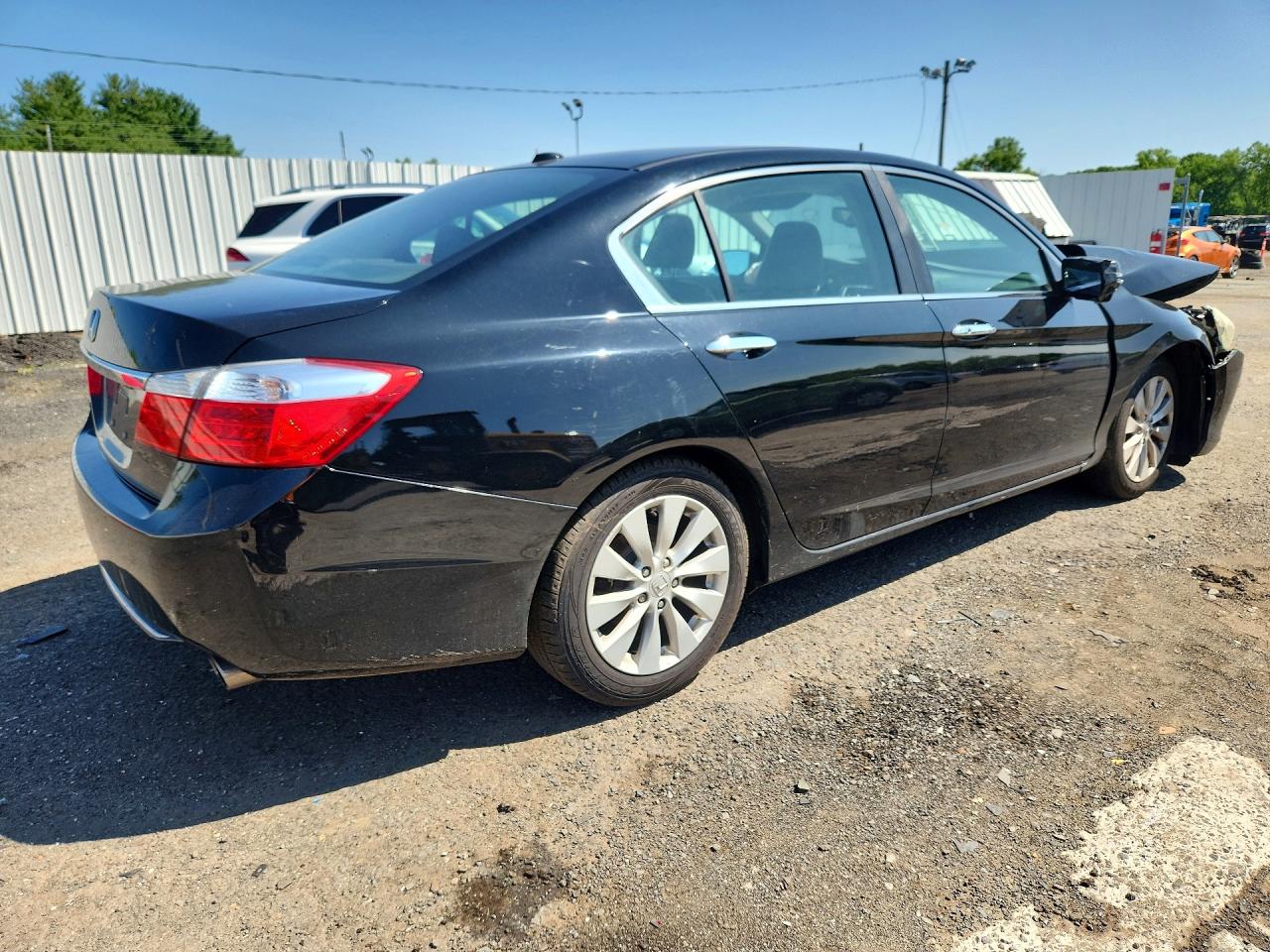 2015 Honda Accord Exl Black vin: 1HGCR2F8XFA093268
