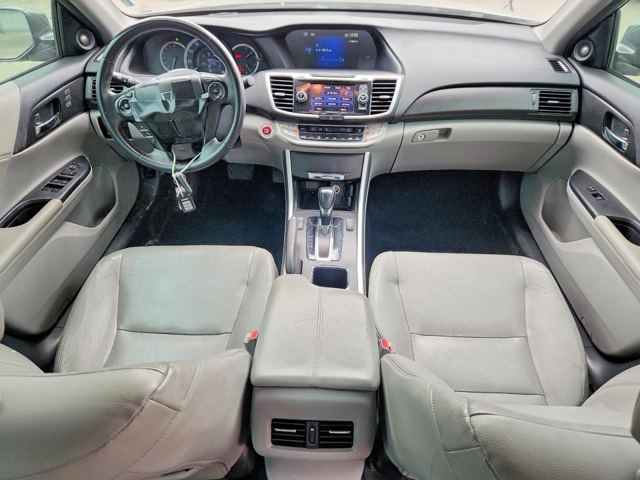2015 Honda Accord Exl Gray vin: 1HGCR2F8XFA097627