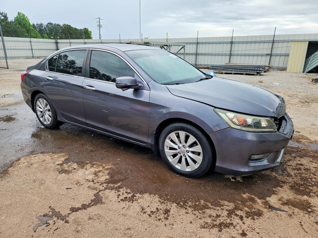 2015 Honda Accord Exl Gray vin: 1HGCR2F8XFA097627
