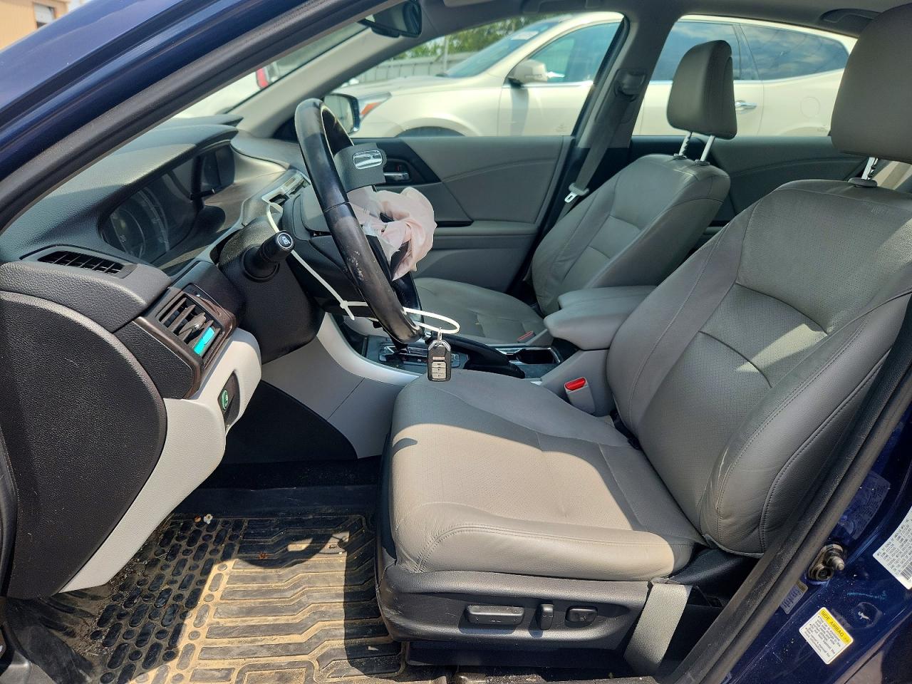 2015 Honda Accord Exl Blue vin: 1HGCR2F8XFA097840