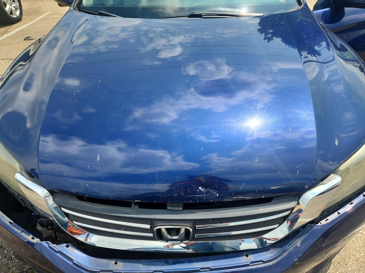 2015 Honda Accord Exl Blue vin: 1HGCR2F8XFA097840