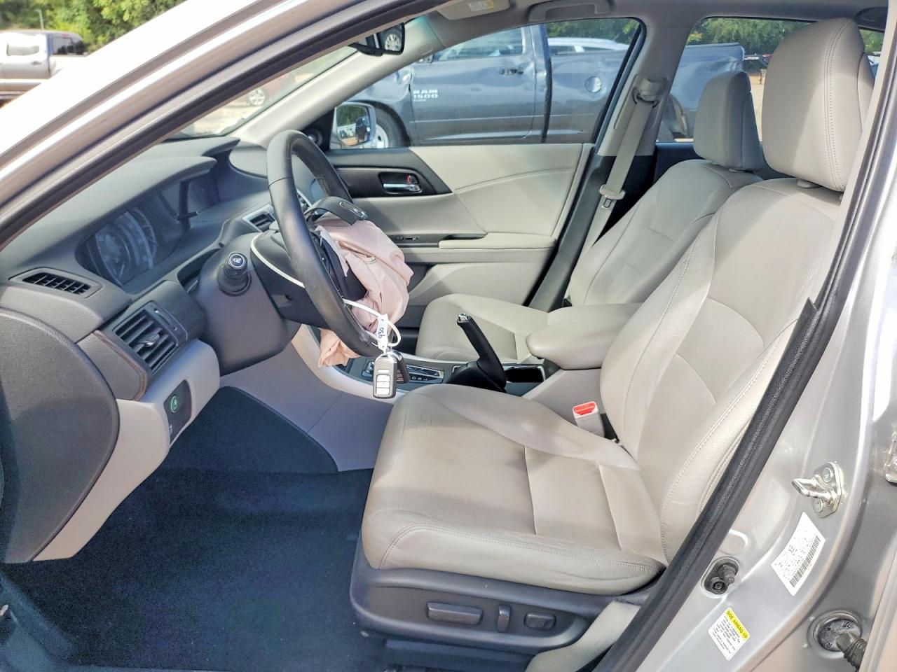 2015 Honda Accord Exl Silver vin: 1HGCR2F8XFA120985