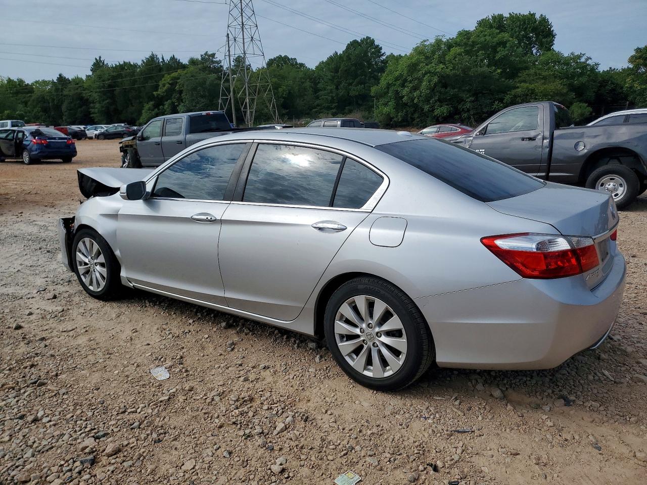 2015 Honda Accord Exl Silver vin: 1HGCR2F8XFA120985