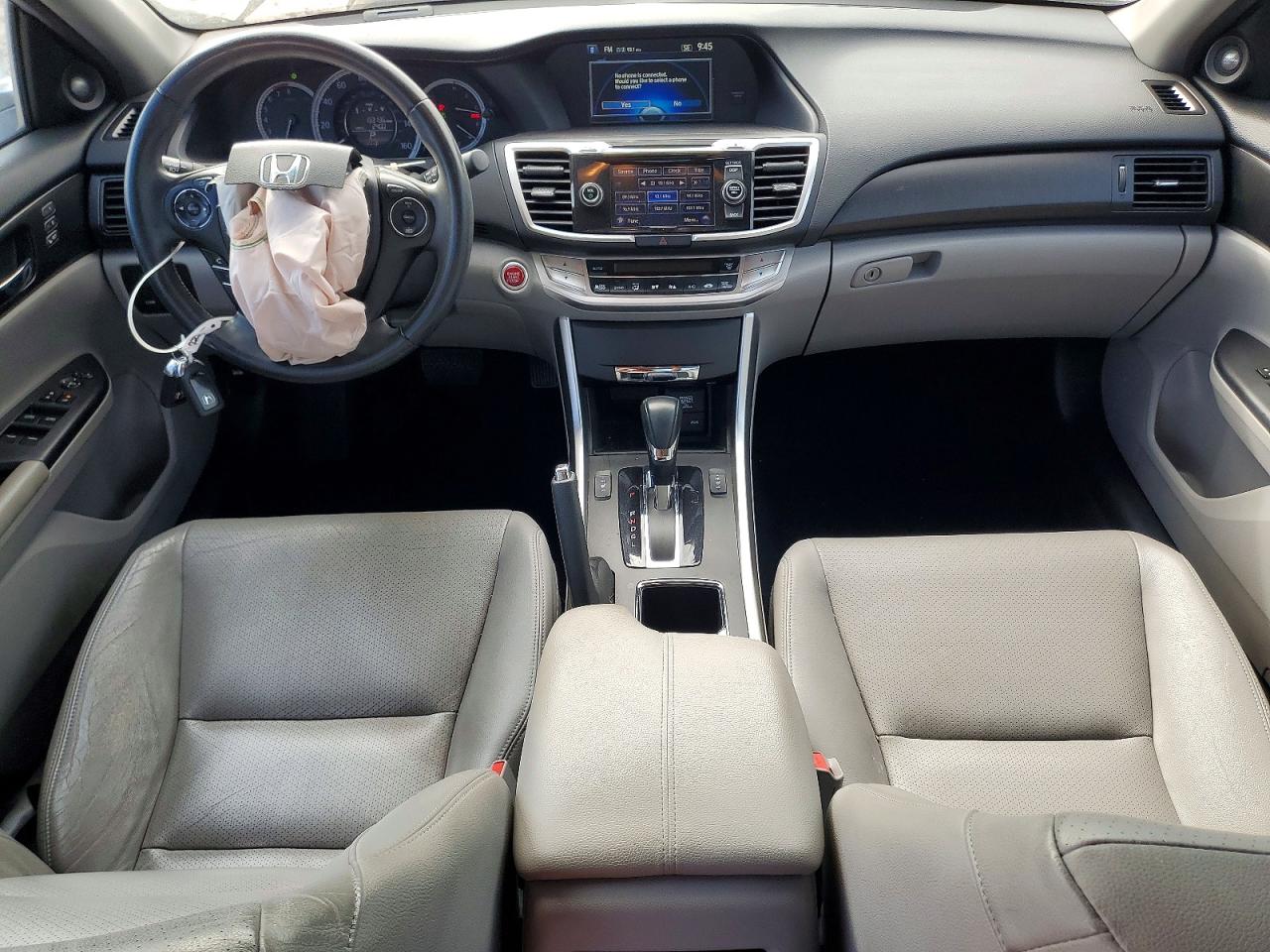 2015 Honda Accord Exl Silver vin: 1HGCR2F8XFA120985