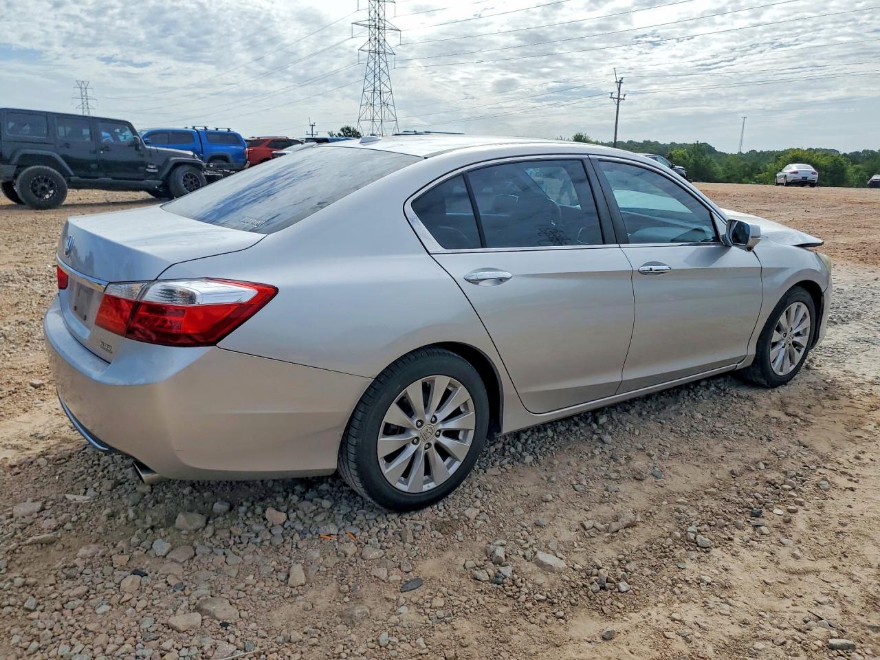 2015 Honda Accord Exl Silver vin: 1HGCR2F8XFA120985