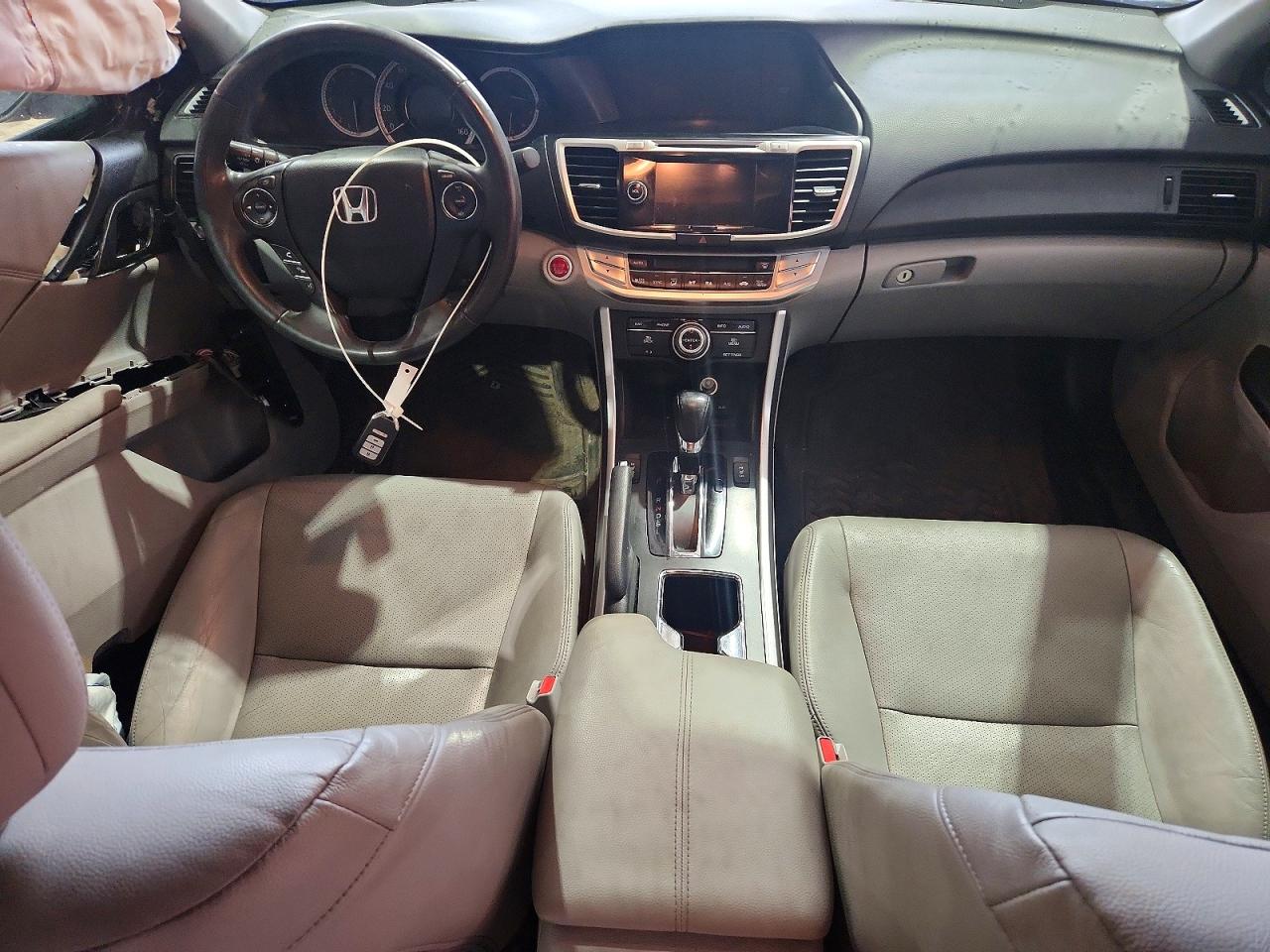 2015 Honda Accord Exl Gray vin: 1HGCR2F8XFA126513