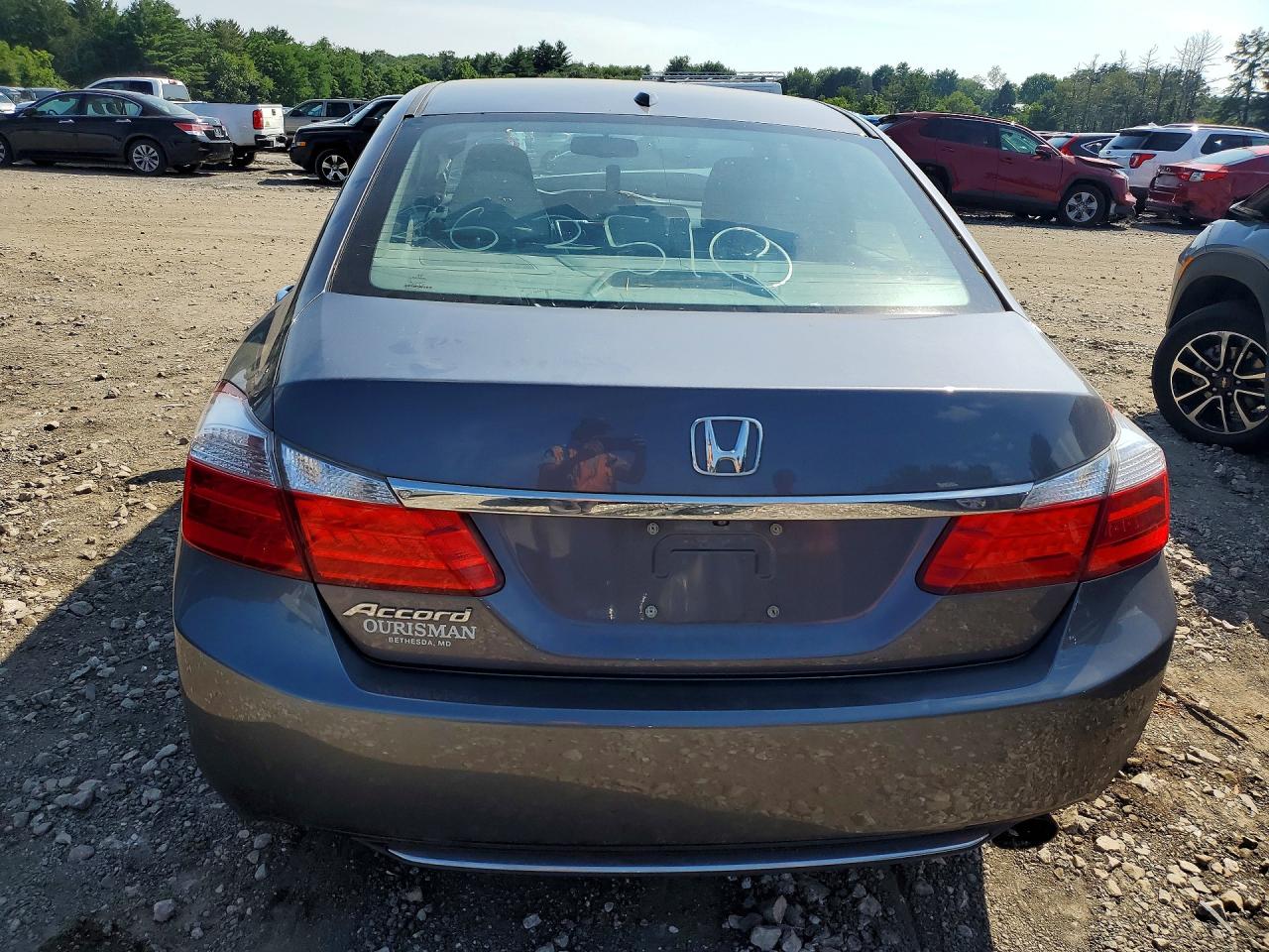 2015 Honda Accord Exl Gray vin: 1HGCR2F8XFA160256