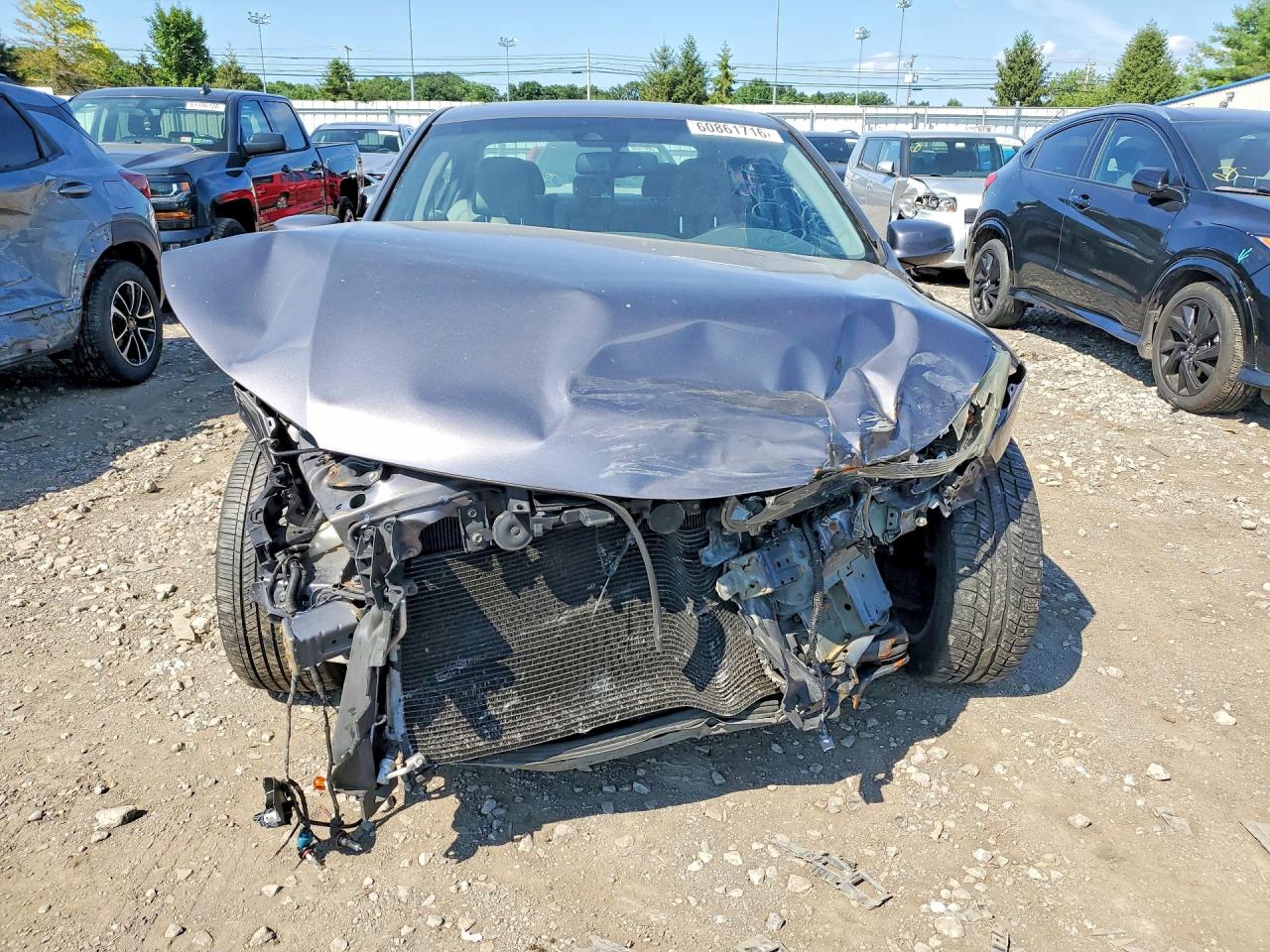 2015 Honda Accord Exl Gray vin: 1HGCR2F8XFA160256