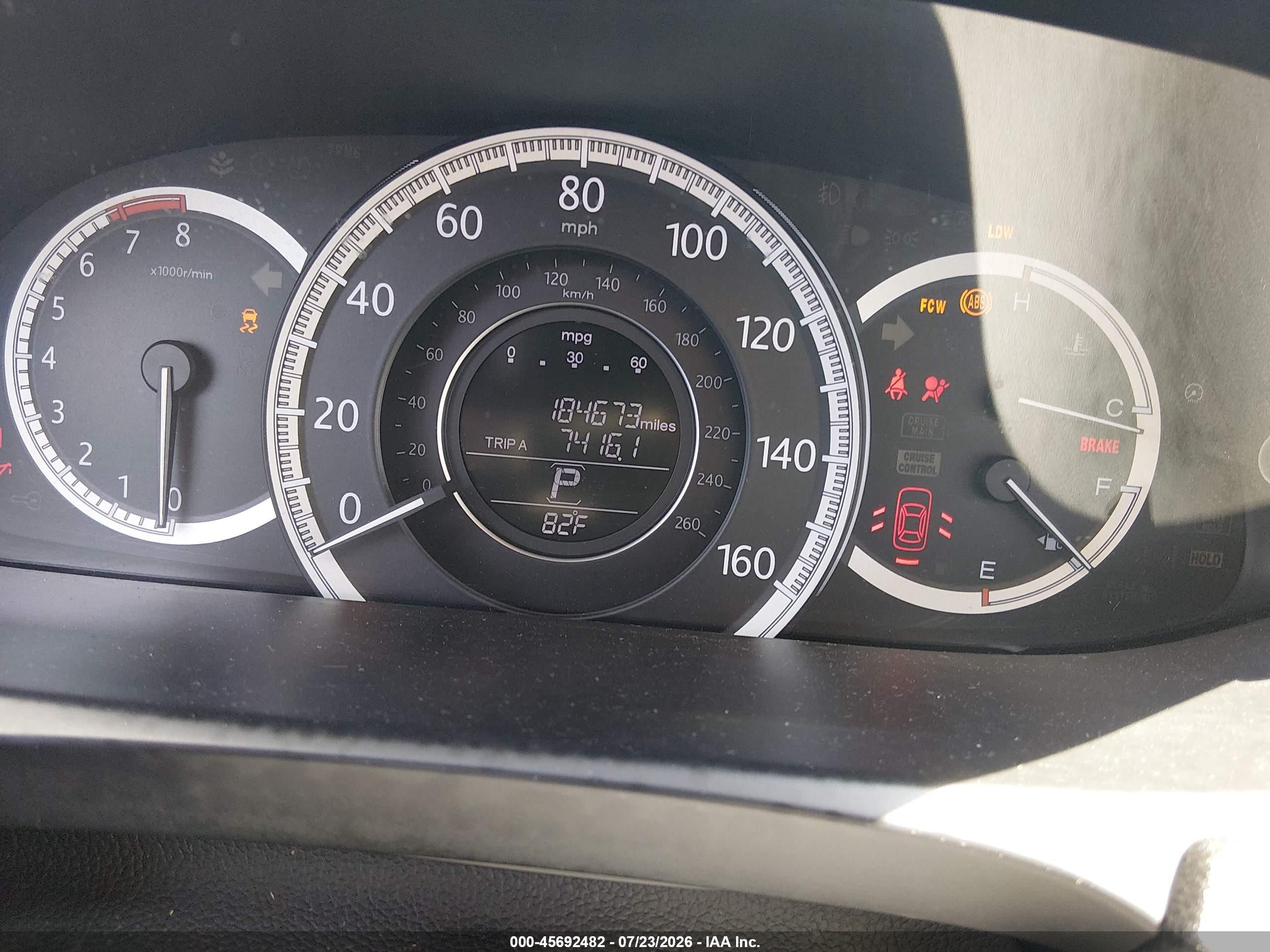 2015 Honda Accord Ex-l Silver vin: 1HGCR2F8XFA174044