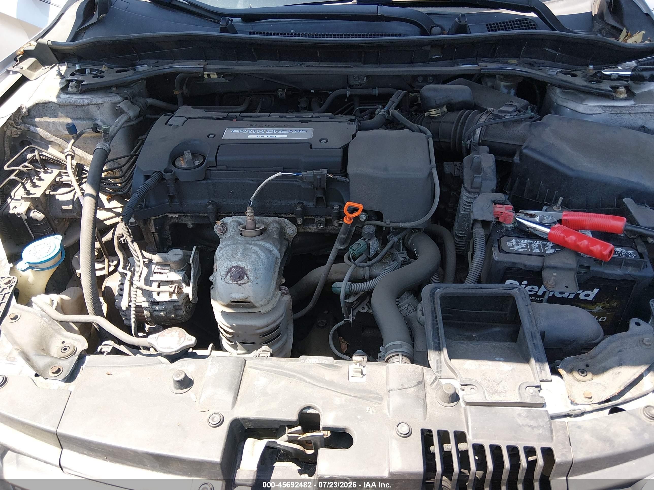 2015 Honda Accord Ex-l Silver vin: 1HGCR2F8XFA174044