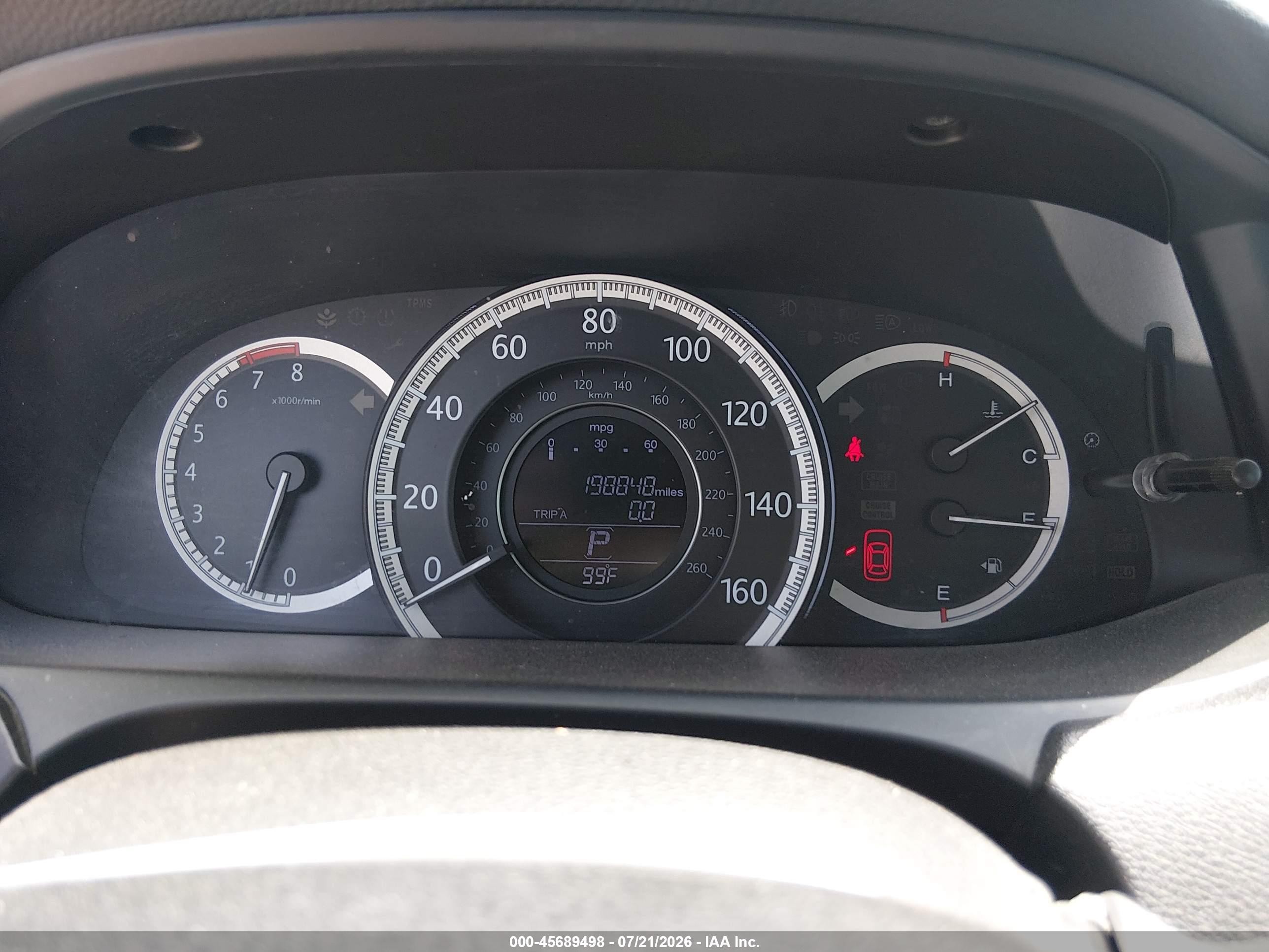 2015 Honda Accord Ex-l Gray vin: 1HGCR2F8XFA174626
