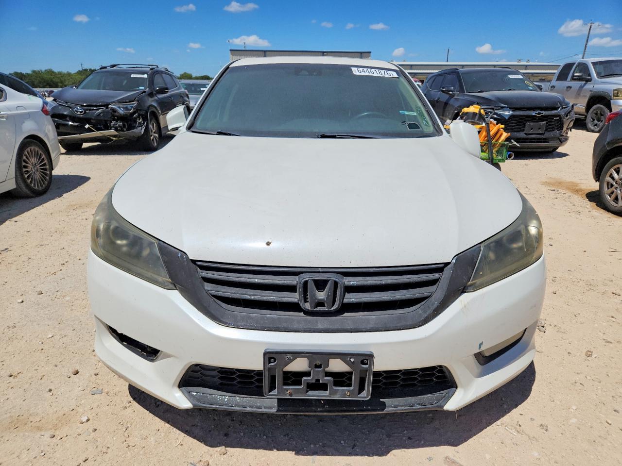 2015 Honda Accord Exl White vin: 1HGCR2F8XFA196738
