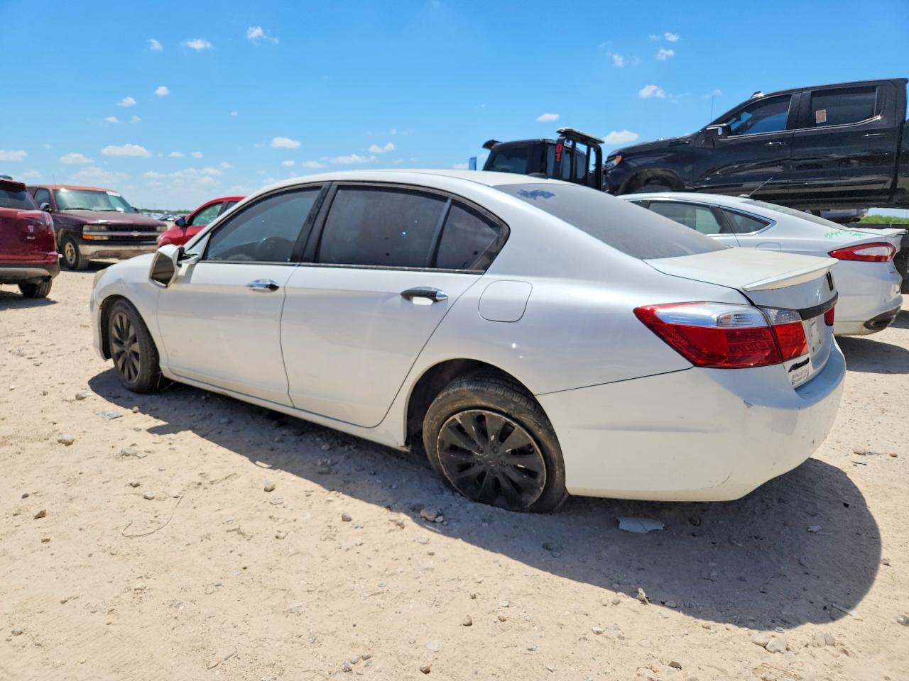 2015 Honda Accord Exl White vin: 1HGCR2F8XFA196738