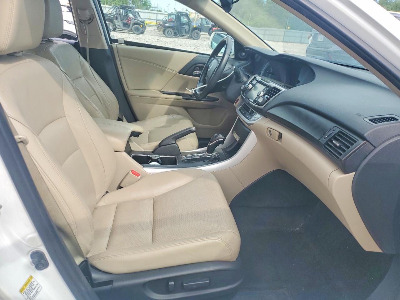 2015 Honda Accord Exl Белый vin: 1HGCR2F8XFA225445