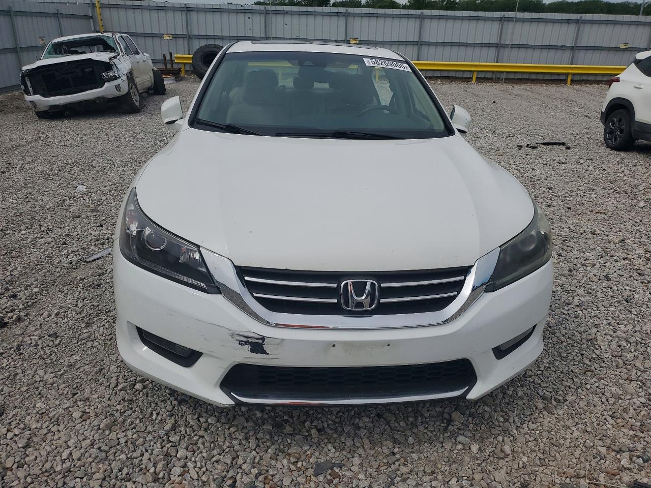 2015 Honda Accord Exl Белый vin: 1HGCR2F8XFA225445