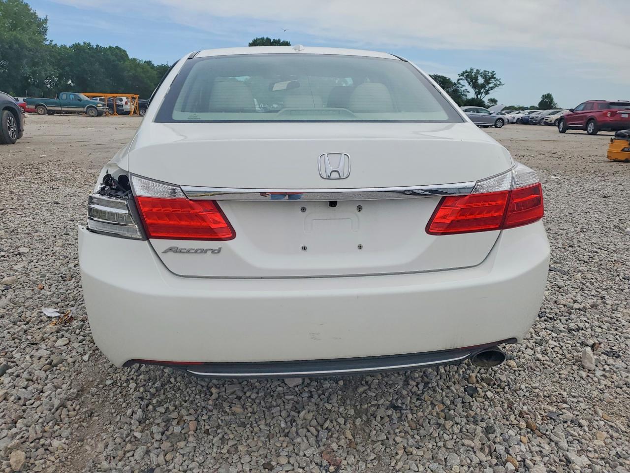 2015 Honda Accord Exl Белый vin: 1HGCR2F8XFA225445