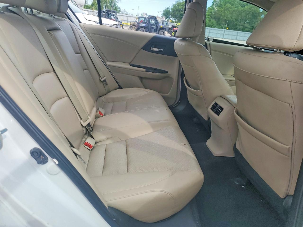 2015 Honda Accord Exl Белый vin: 1HGCR2F8XFA225445