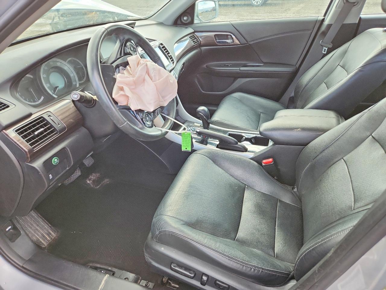 2017 Honda Accord Exl Silver vin: 1HGCR2F8XHA218174