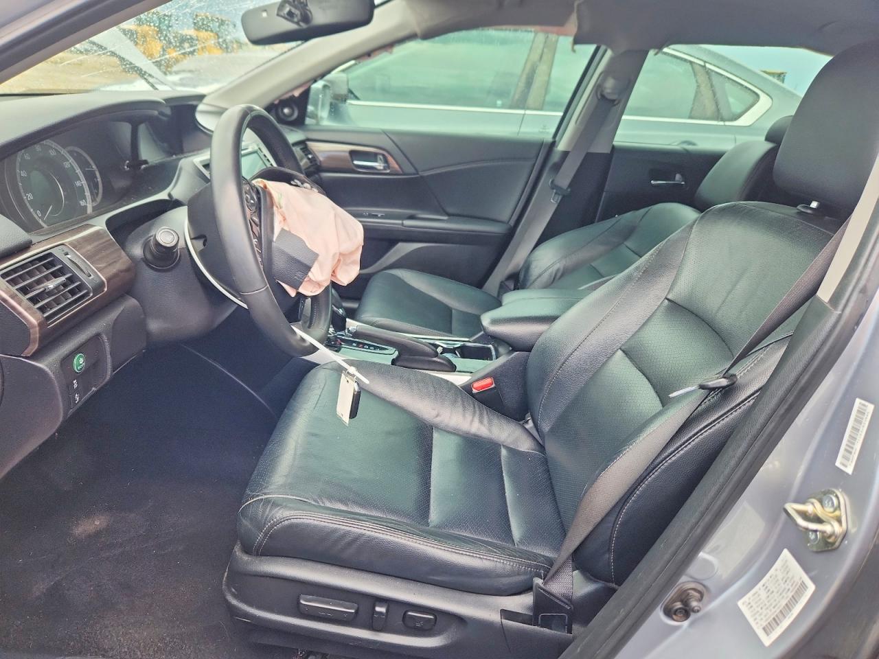 2017 Honda Accord Exl Silver vin: 1HGCR2F90HA136527