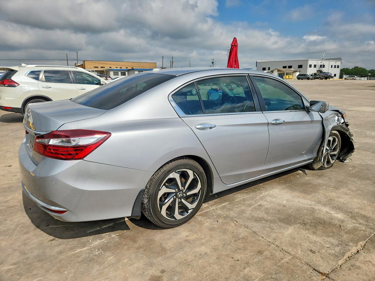 2017 Honda Accord Exl Silver vin: 1HGCR2F90HA136527