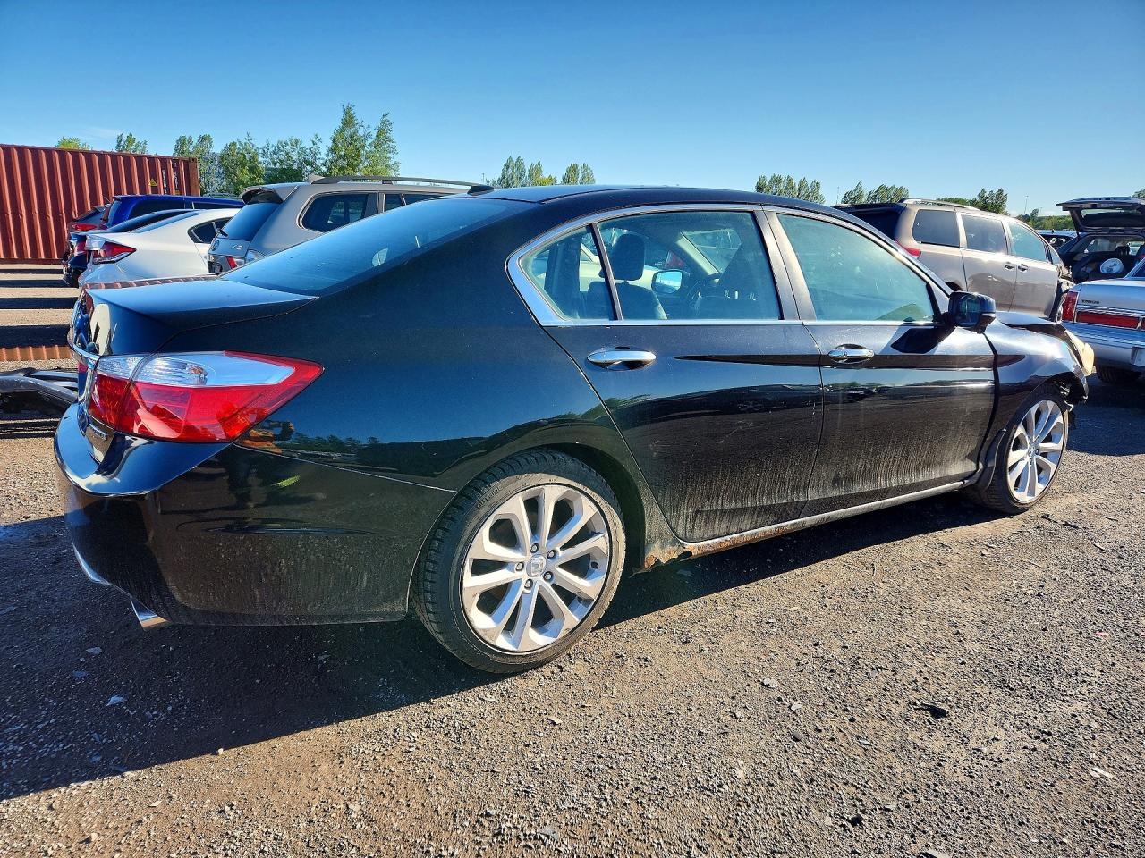 2013 Honda Accord Touring Black vin: 1HGCR2F91DA810338