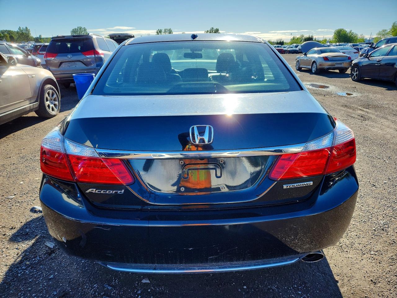 2013 Honda Accord Touring Black vin: 1HGCR2F91DA810338
