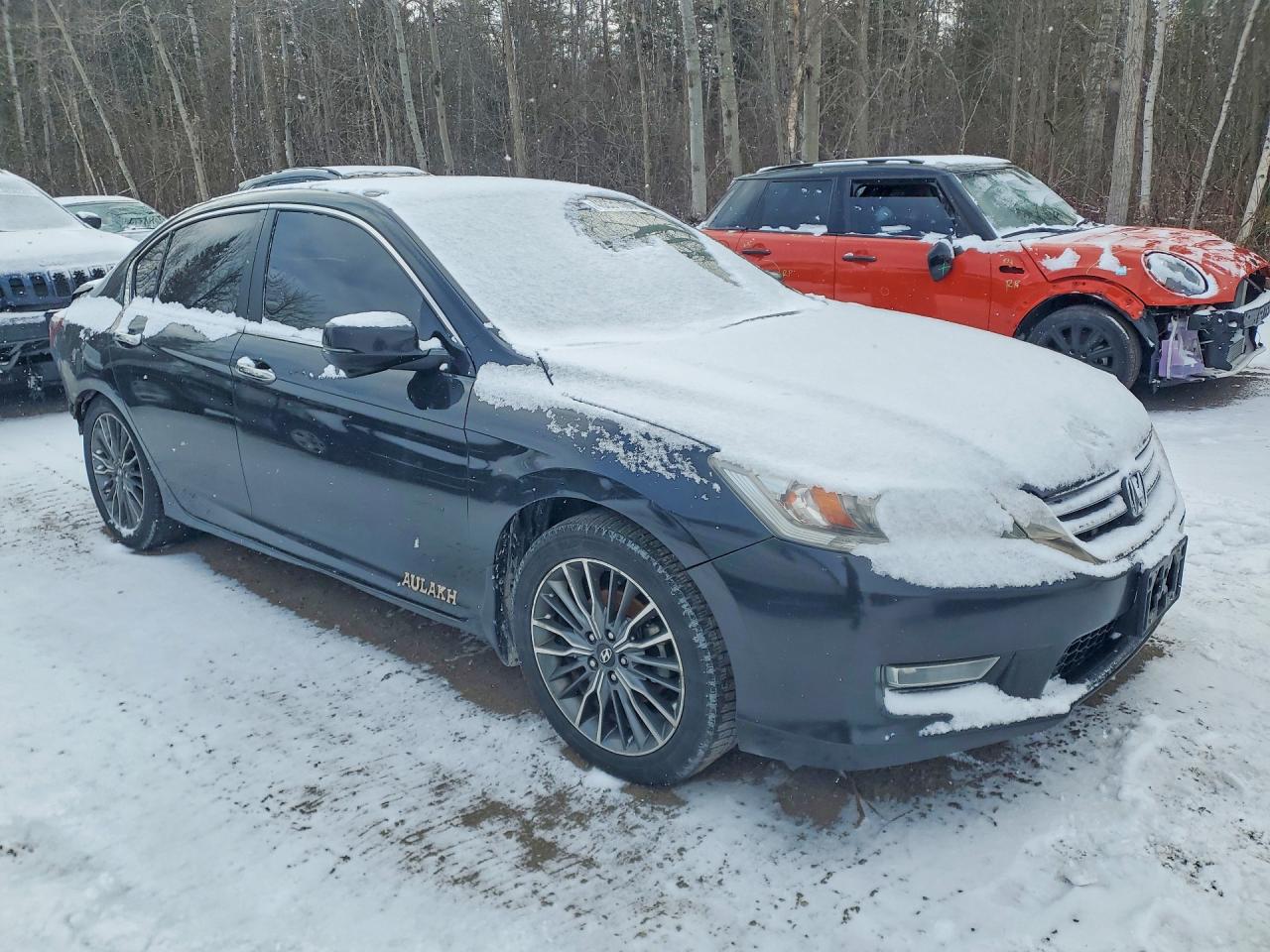 2013 Honda Accord Touring Gray vin: 1HGCR2F93DA801088