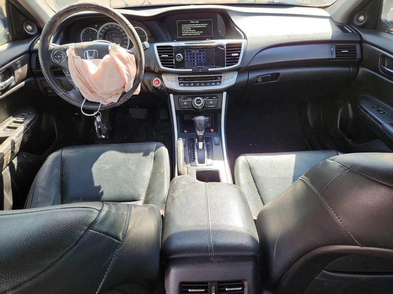 2014 Honda Accord Touring Черный vin: 1HGCR2F95EA807198