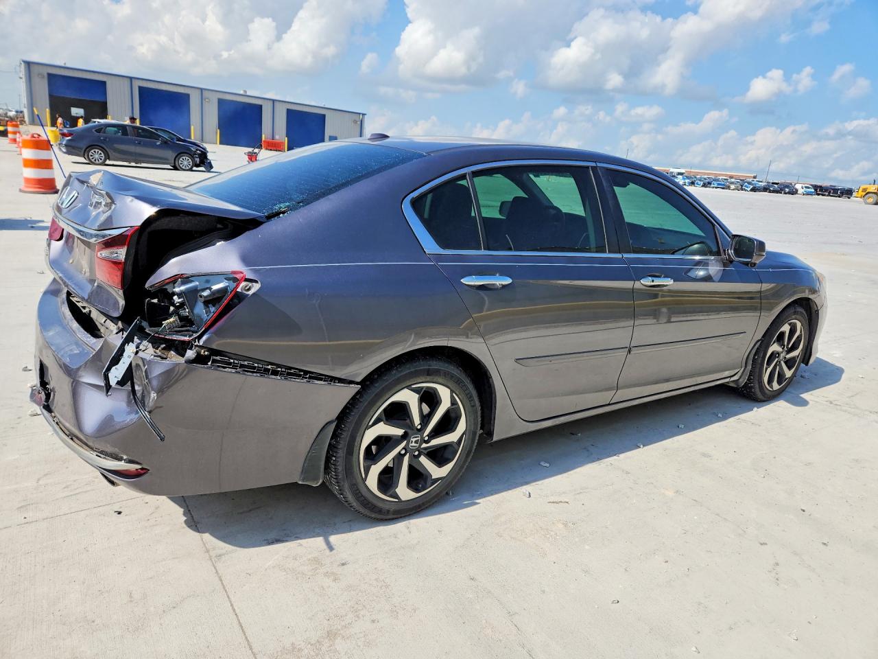 2016 Honda Accord Exl Gray vin: 1HGCR2F95GA226304