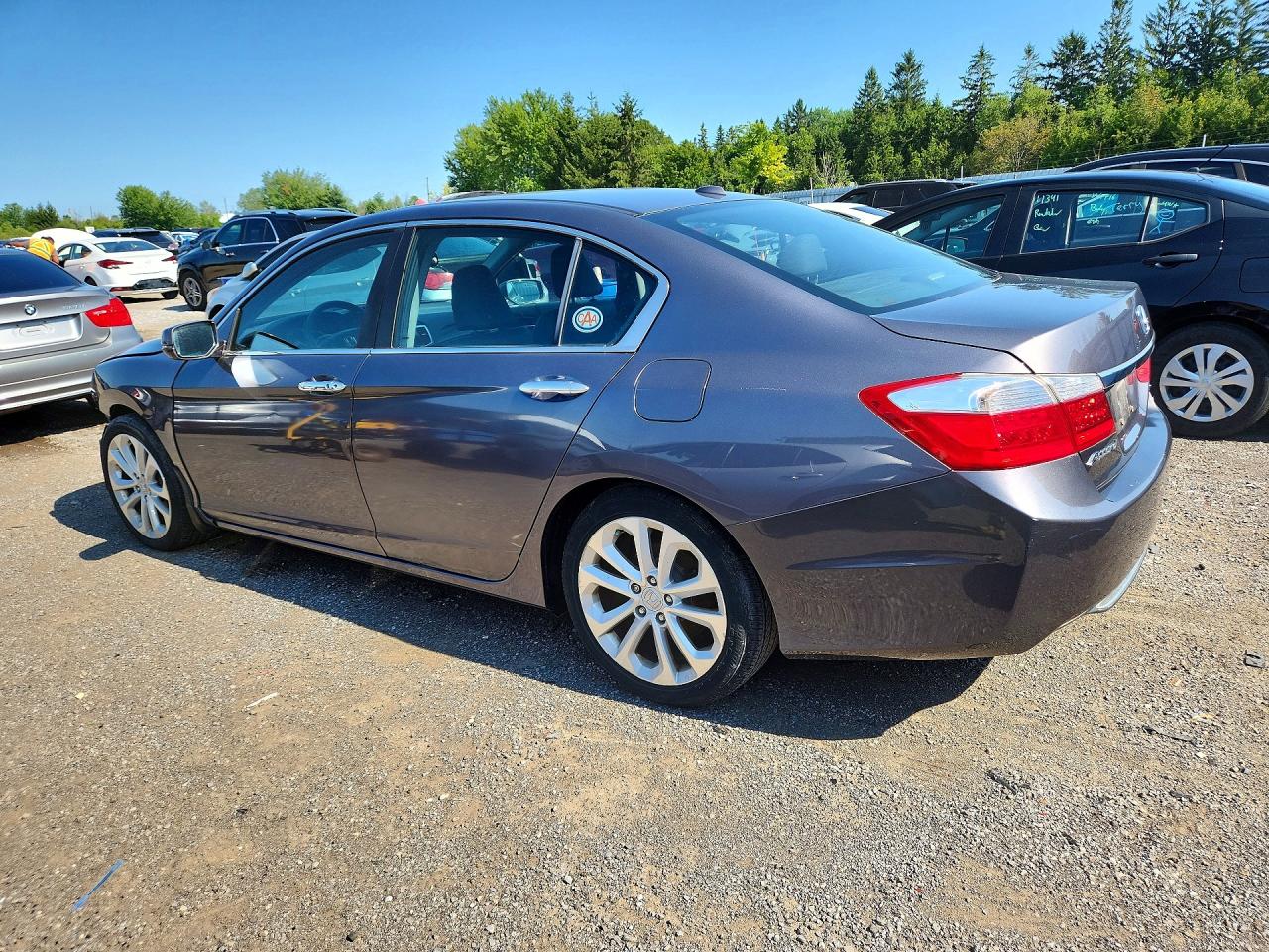 2015 Honda Accord Touring Gray vin: 1HGCR2F96FA808278