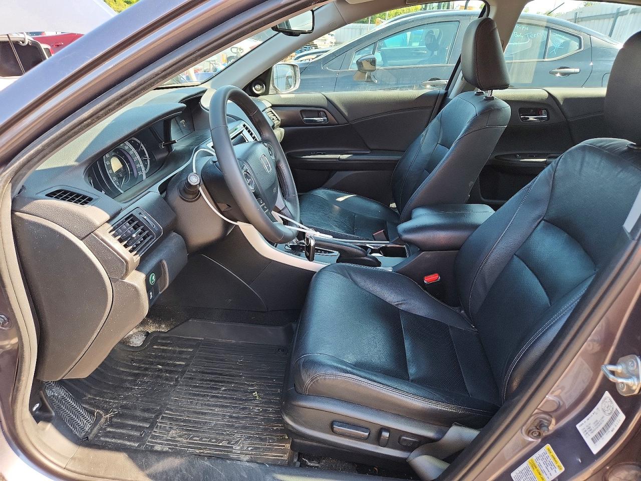 2015 Honda Accord Touring Gray vin: 1HGCR2F96FA808278