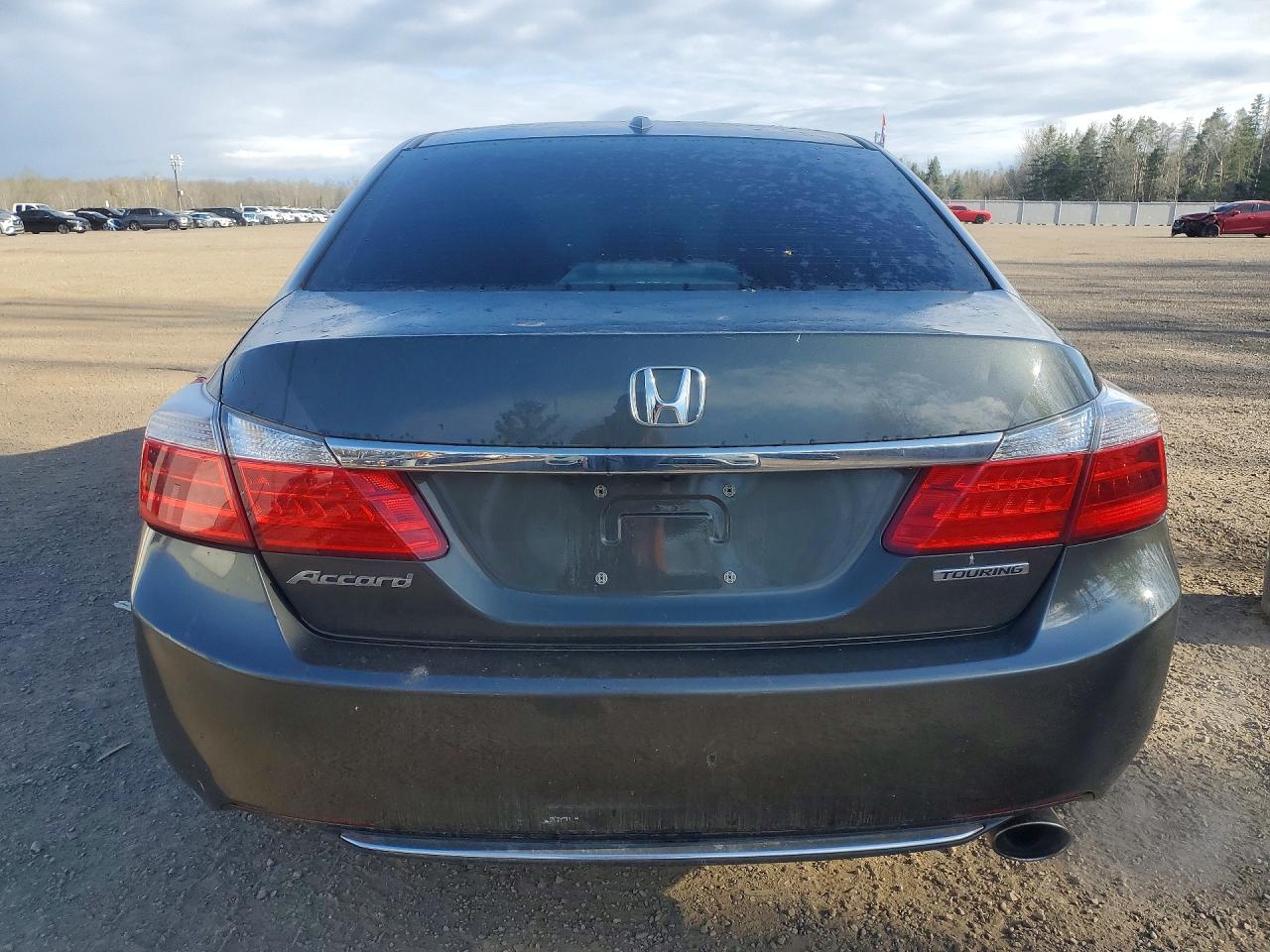 2013 Honda Accord Touring Gray vin: 1HGCR2F97DA804480