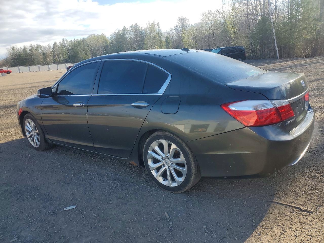 2013 Honda Accord Touring Gray vin: 1HGCR2F97DA804480