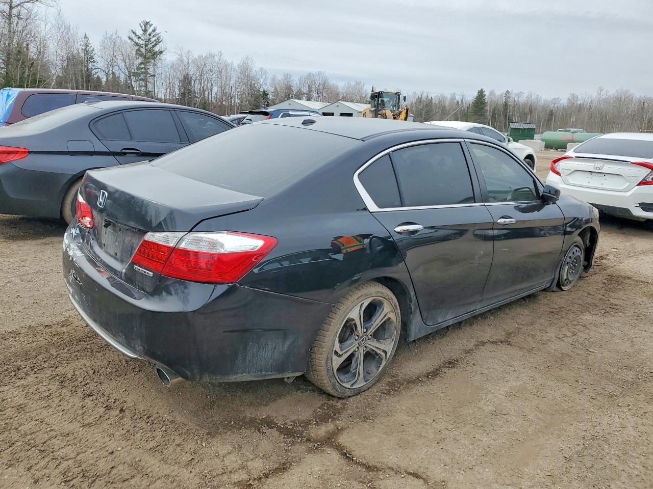 2015 Honda Accord Touring Black vin: 1HGCR2F97FA808399