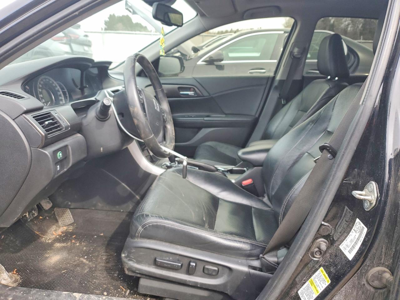 2015 Honda Accord Touring Black vin: 1HGCR2F97FA808399