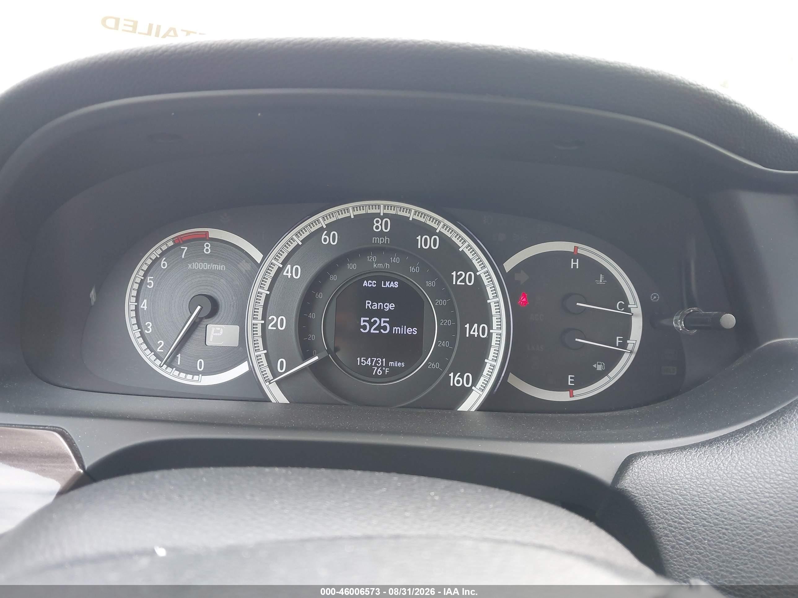 2016 Honda Accord Ex-l Gold vin: 1HGCR2F98GA221758