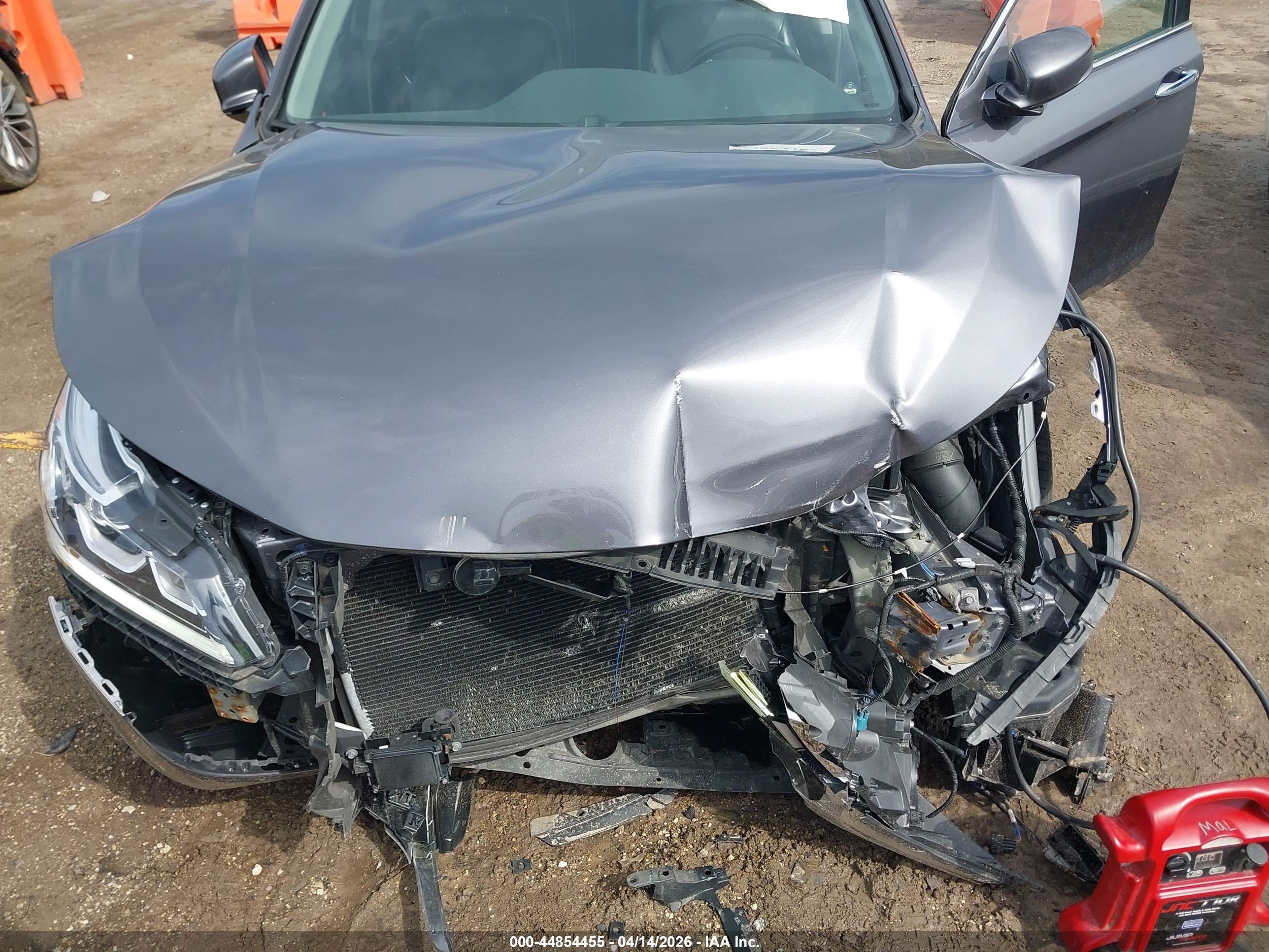 2016 Honda Accord Ex-l Gray vin: 1HGCR2F99GA066783