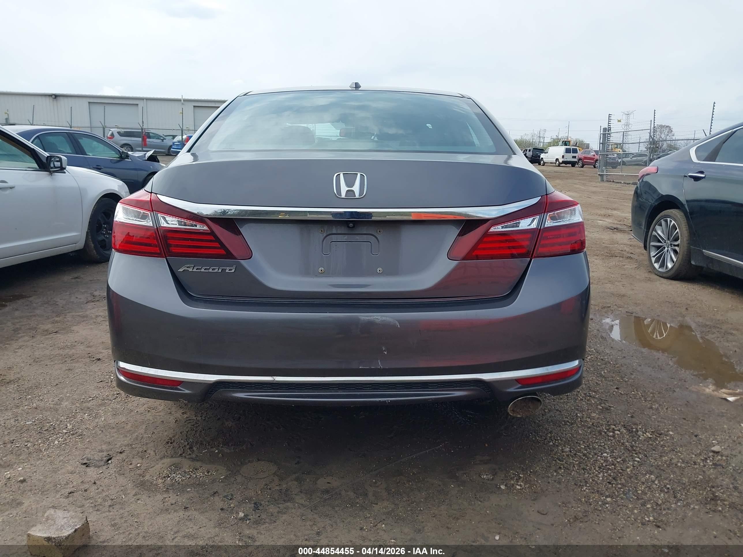 2016 Honda Accord Ex-l Gray vin: 1HGCR2F99GA066783