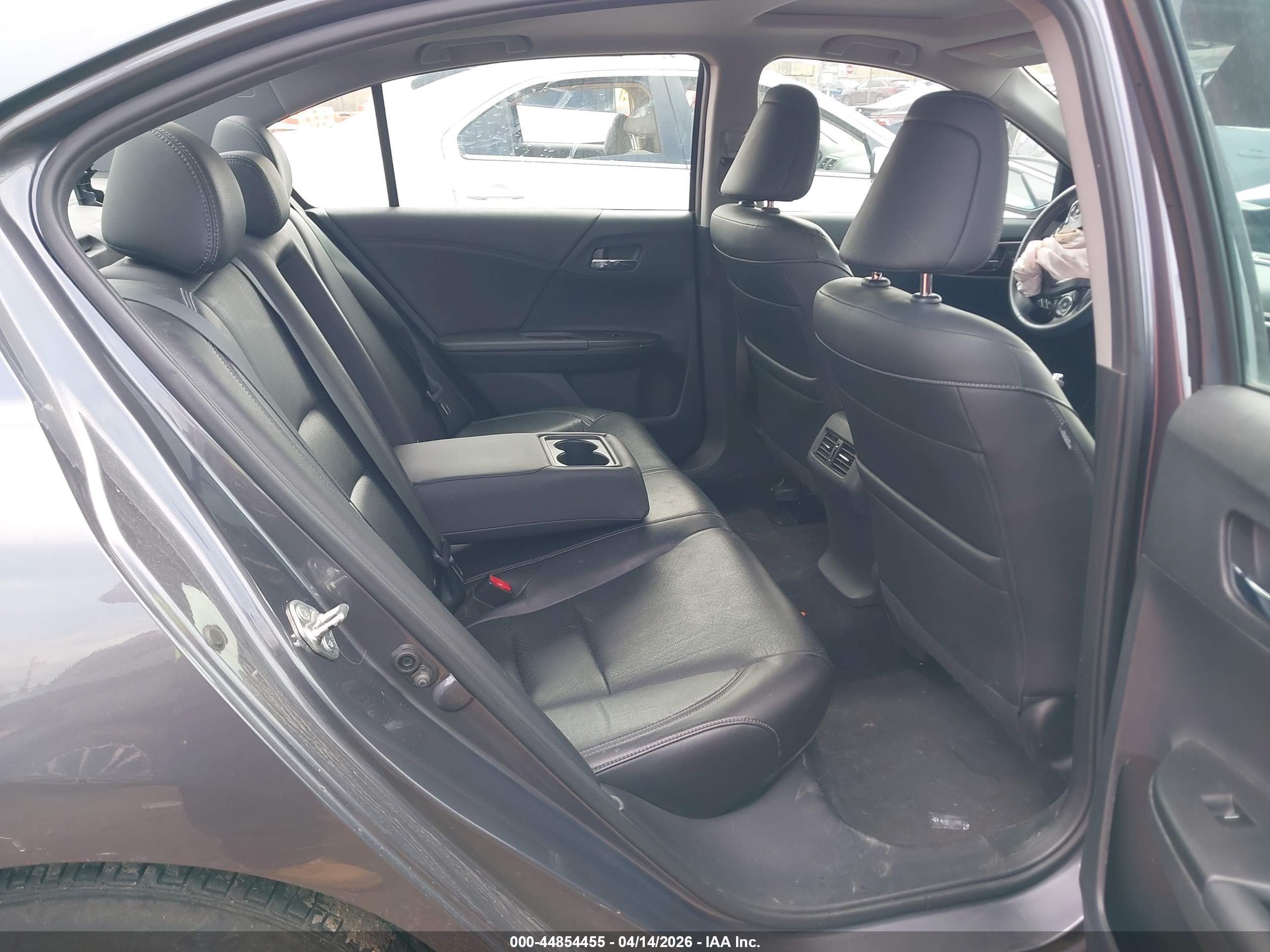 2016 Honda Accord Ex-l Gray vin: 1HGCR2F99GA066783