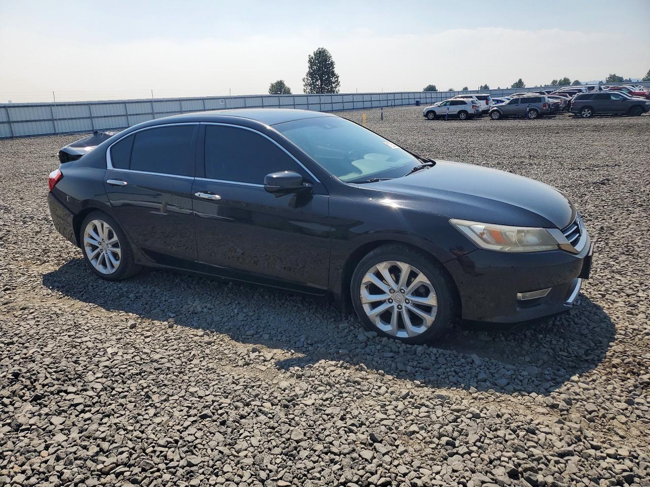 2013 Honda Accord Touring Black vin: 1HGCR2F9XDA801167